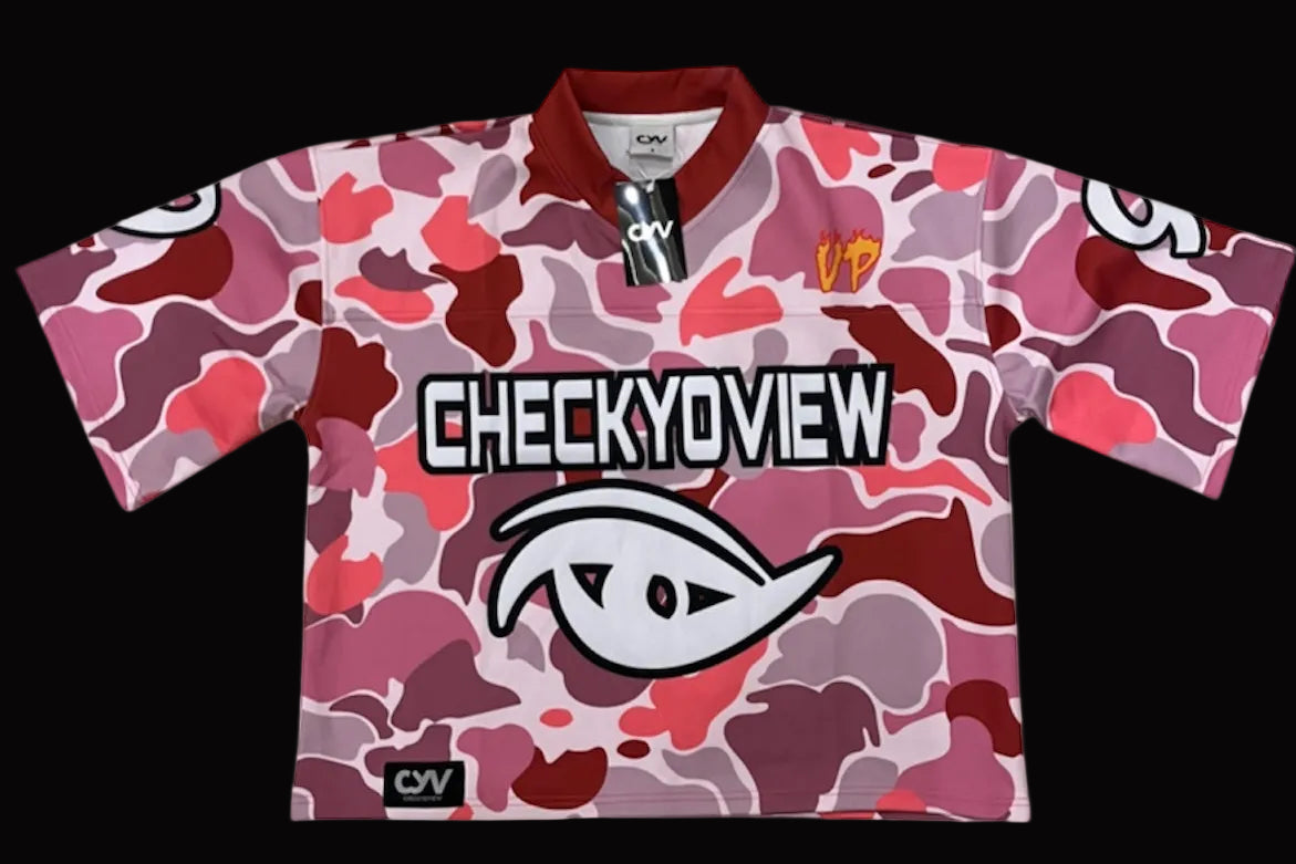 PINK CAMO JERSEY