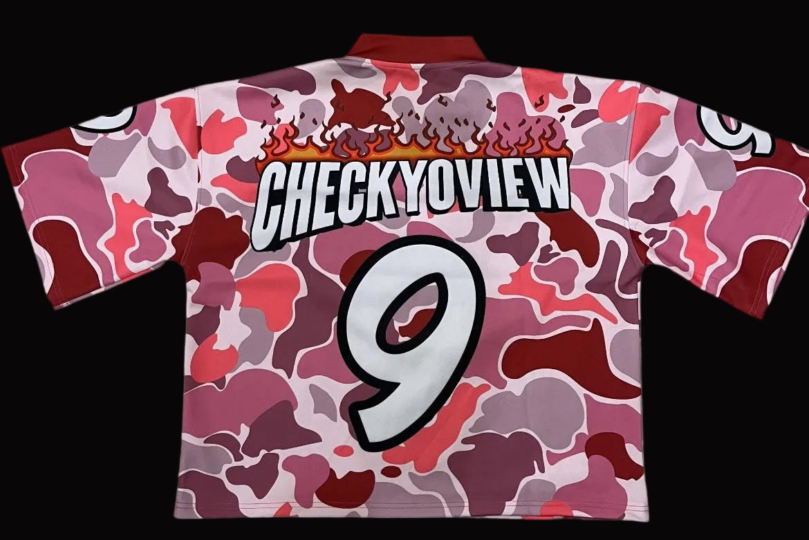 PINK CAMO JERSEY