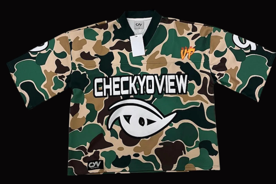 GREEN CAMO JERSEY