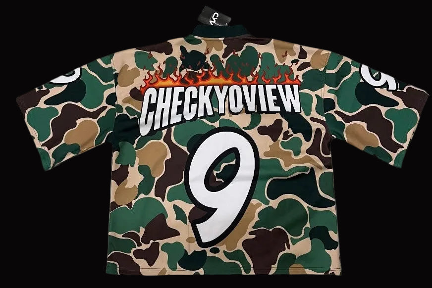 GREEN CAMO JERSEY