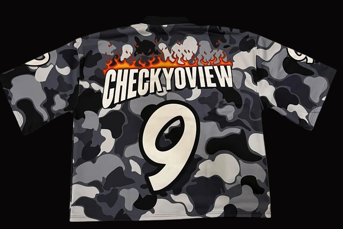 BLACK CAMO JERSEY